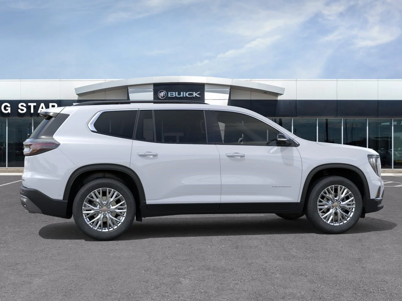 New 2027 Glacier White Tricoat GMC Elevation image 5