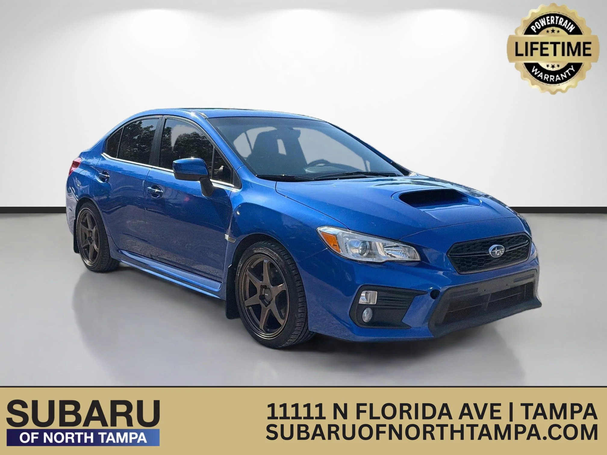 Used 2021 WR Blue Pearl Subaru Premium image 1