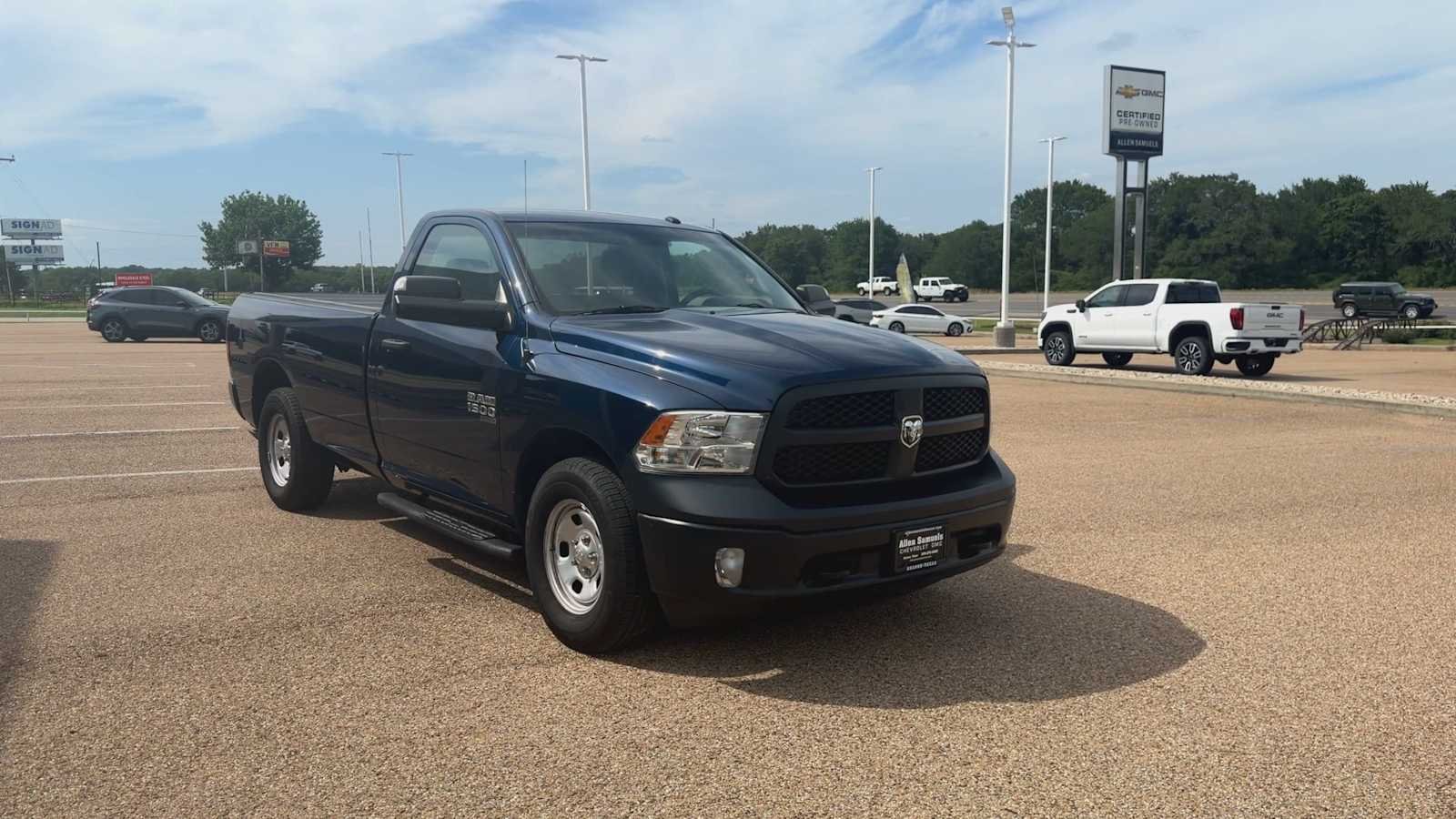 Used 2023 Patriot Blue Pearlcoat Ram Tradesman image 3
