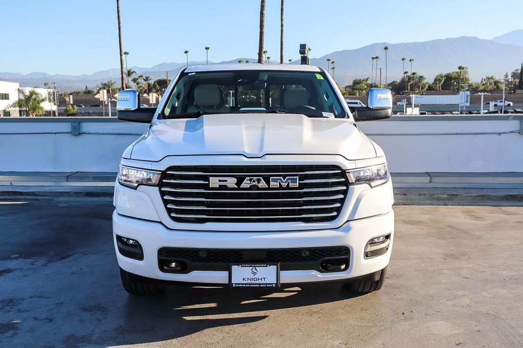 New 2026 Bright White Clearcoat Ram Laramie image 3