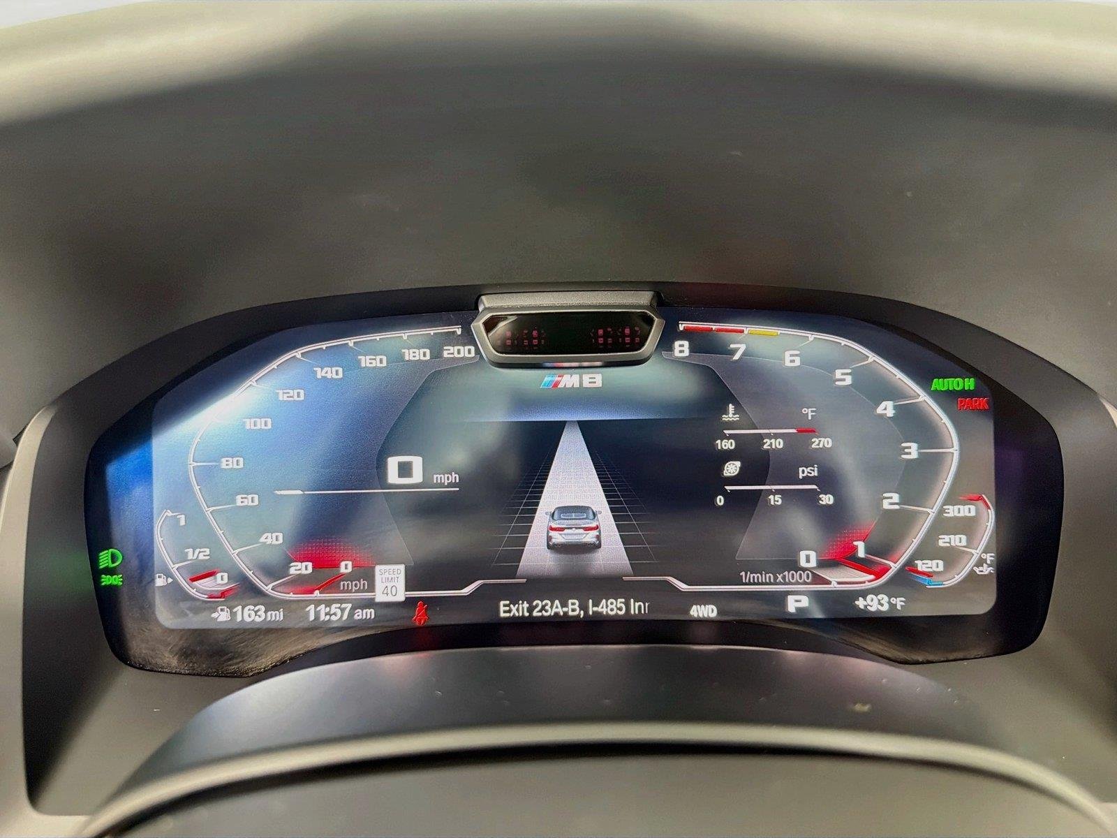Used 2025 BLACK SAPPHIRE METALLIC BMW Competition image 17