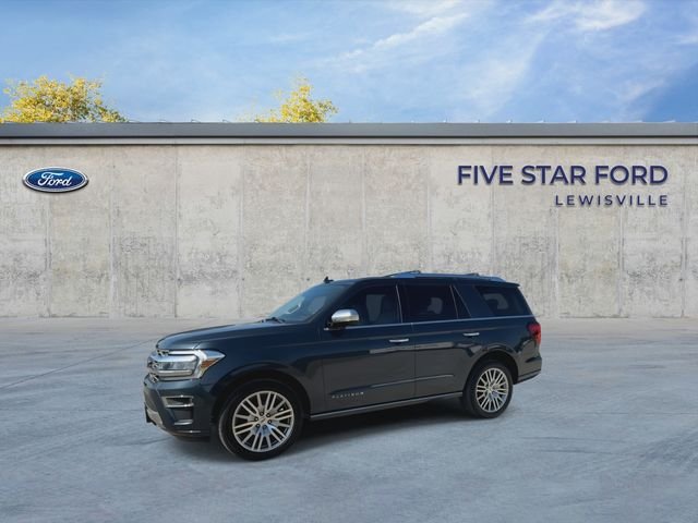 Used 2023 Blue Ford Platinum image 4