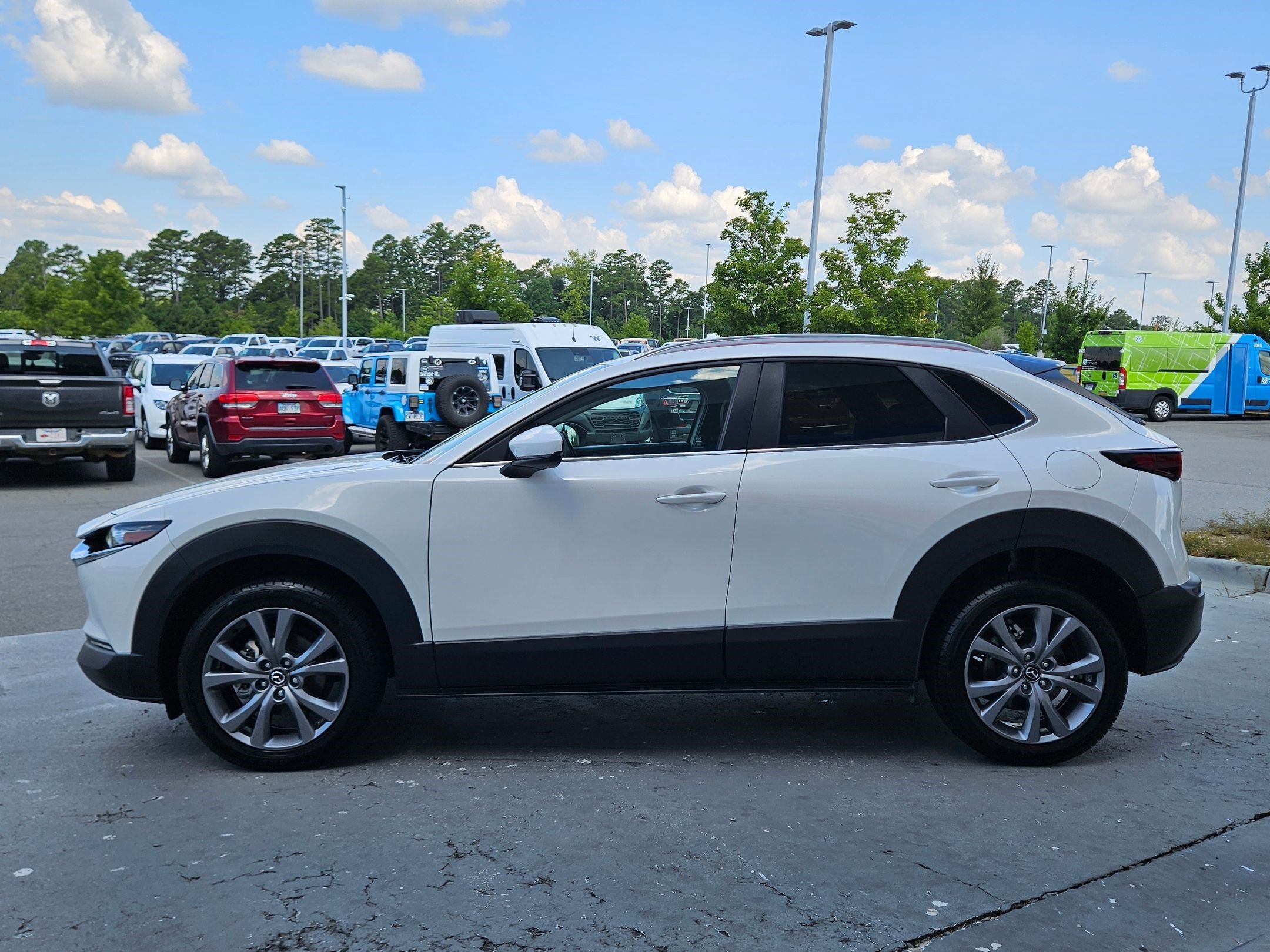 Used 2025 Snowflake White Pearl Mica Mazda 2.5 S Preferred Package image 4
