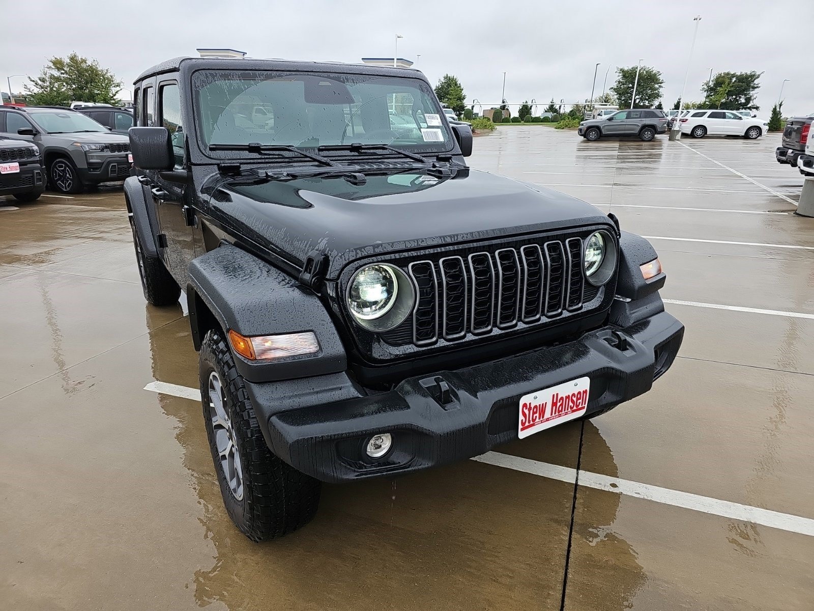 New 2026 Black Clearcoat Jeep Sport S image 7