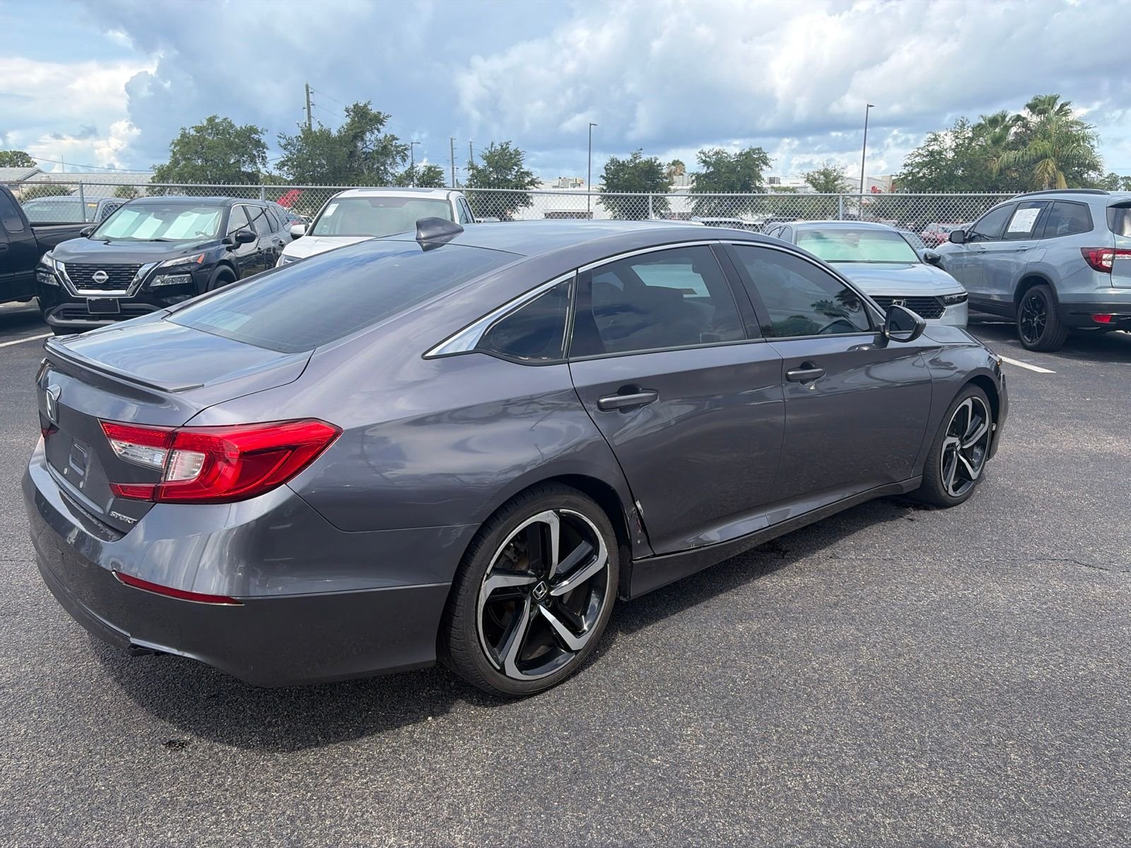 Used 2020 Gray Honda Sport image 7