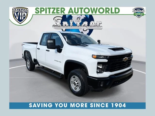Used 2024 White Chevrolet Work Truck image 1