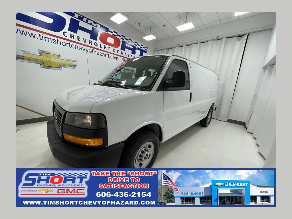 New 2026 White GMC Work Van image 1