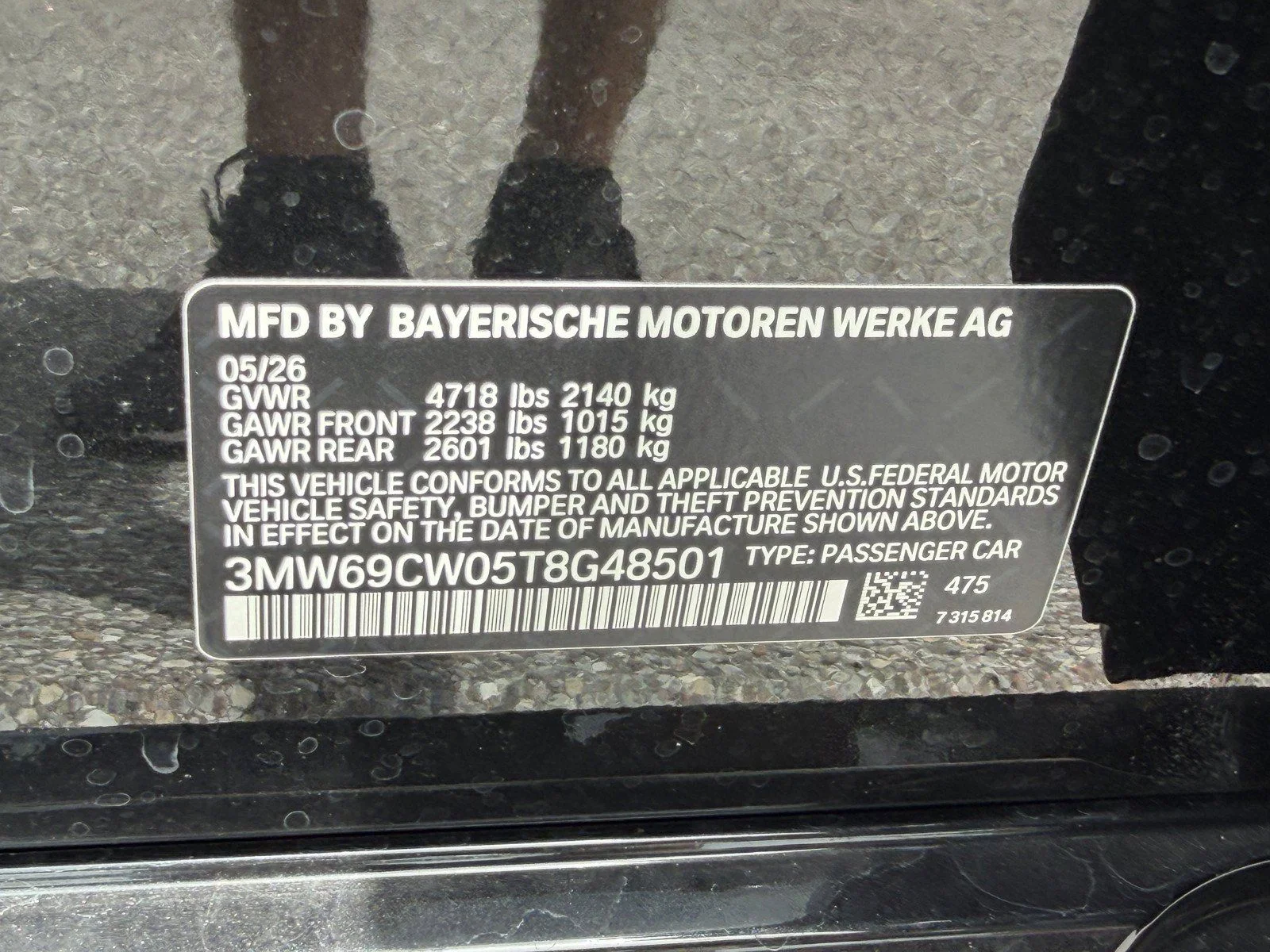 New 2026 Black Sapphire Metallic BMW 330i image 33