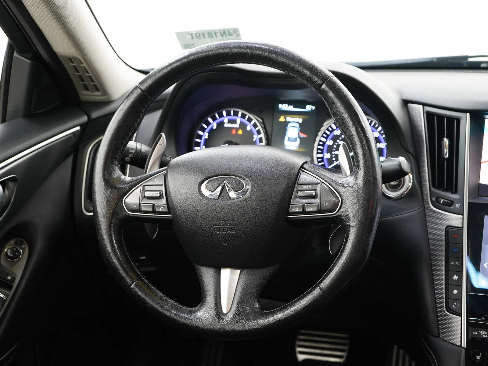 Used 2015 Black Obsidian INFINITI Sport image 14