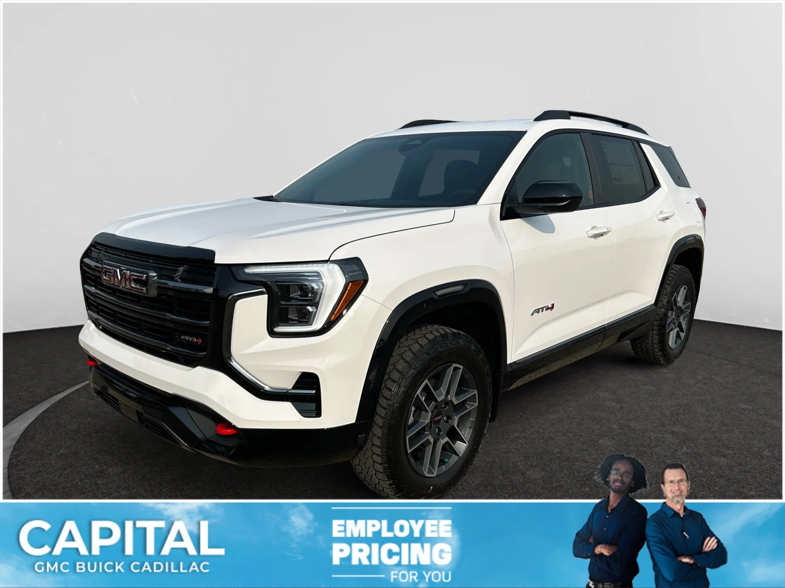 New 2027 Summit White GMC AWD AT4 image 1