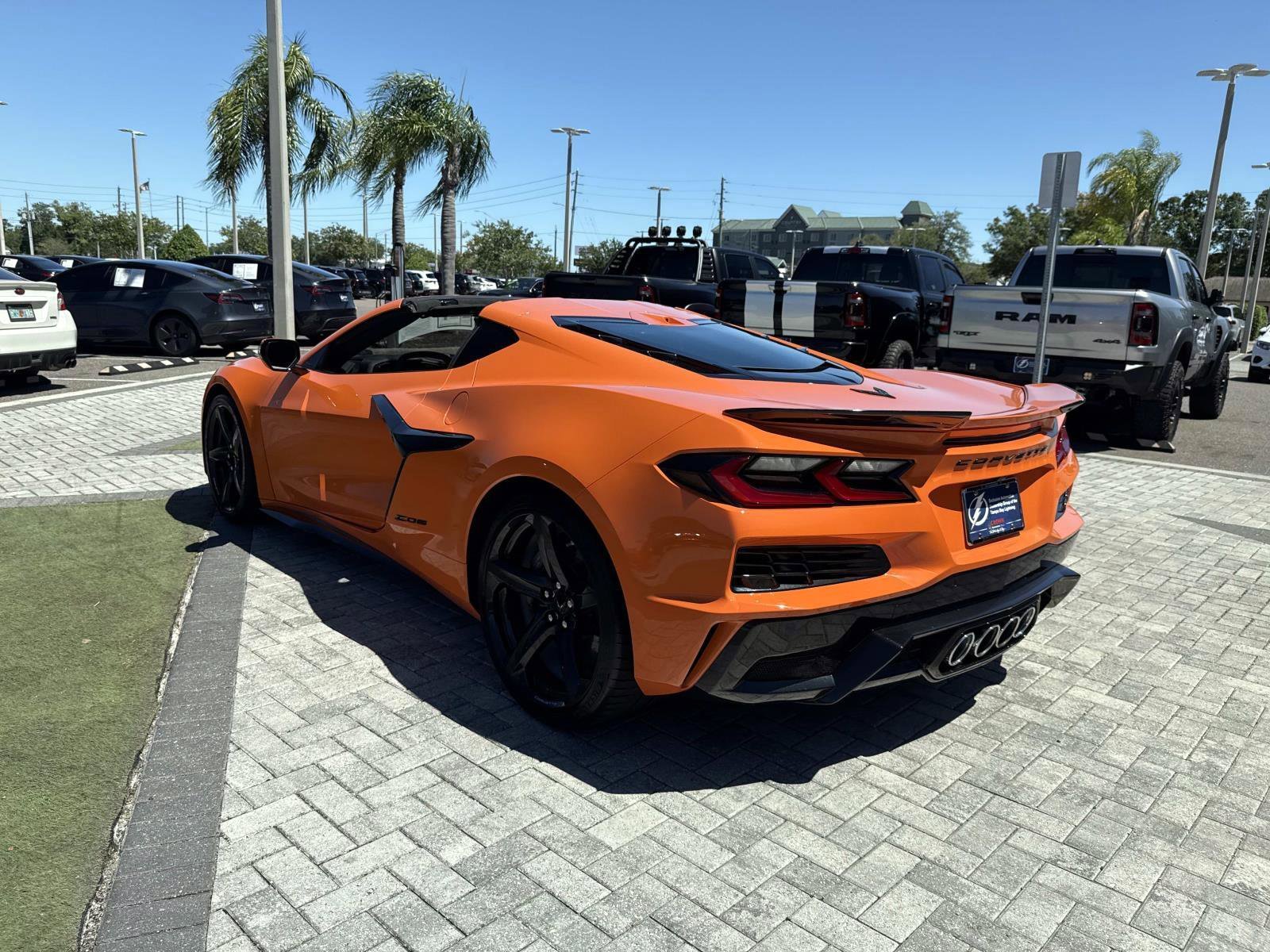 Used 2023 Amplify Orange Tintcoat Chevrolet Z06 image 4