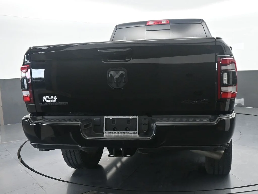 Used 2024 Diamond Black Crystal Pearlcoat Ram Laramie image 5