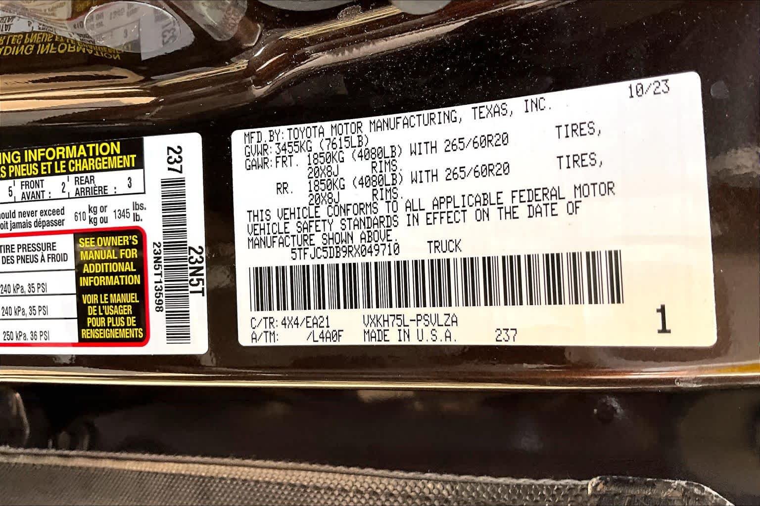 Used 2024 Smoked Mesquite Toyota Limited Hybrid image 34