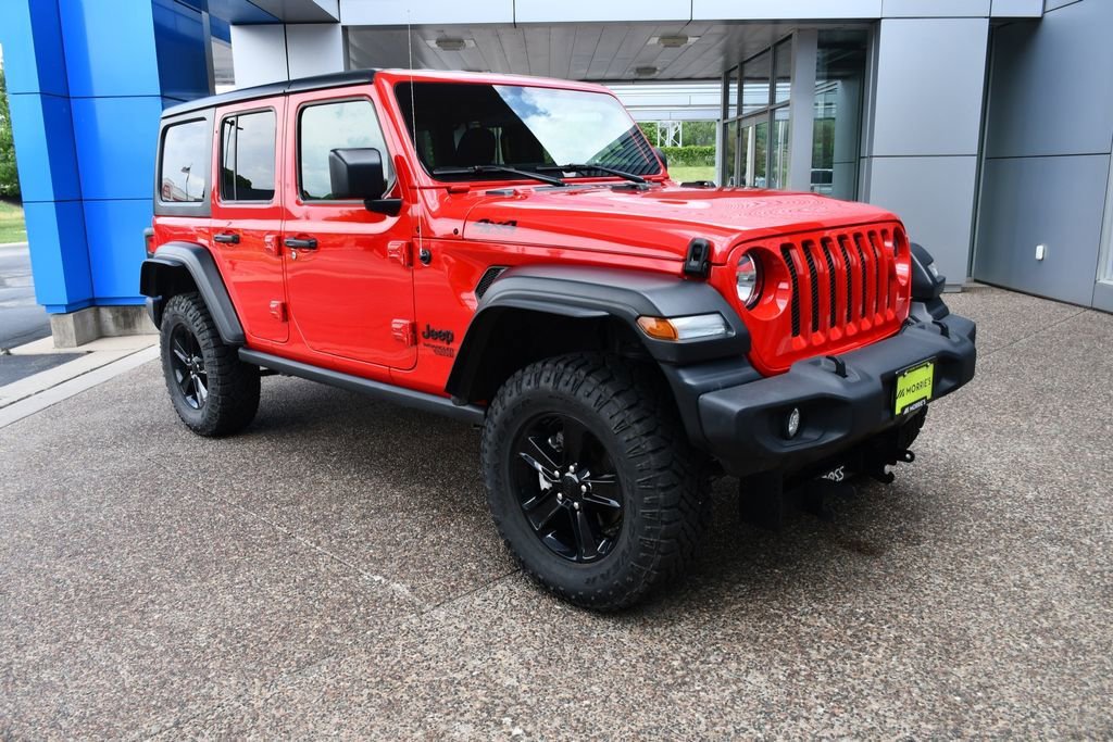 Used 2021 Red Jeep Unlimited Sport S image 11