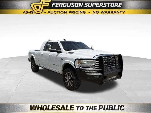 Used 2019 White Ram Laramie Longhorn image 1