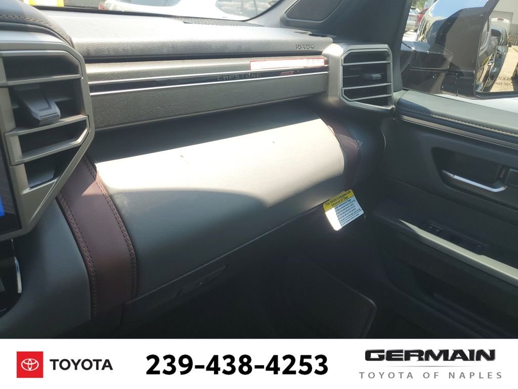 New 2026 Midnight Black Metallic Toyota Tundra Capstone image 32
