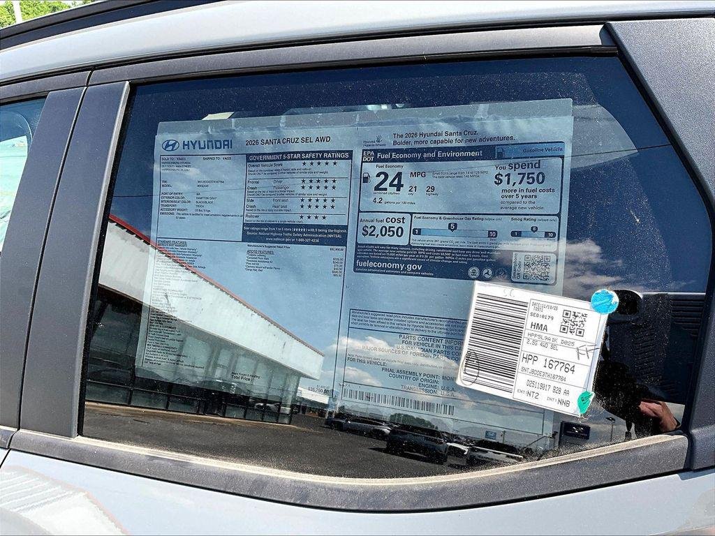 New 2026 Gray Hyundai SEL AWD image 13