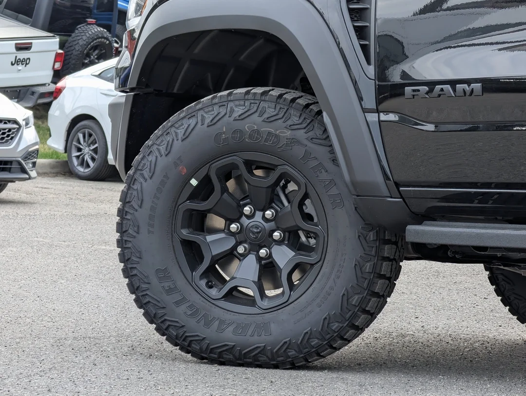 New 2026 Black RAM RHO - - 4x4 - Bilstein Shocks - Panoramic Sunroof - Leather Suede Seats & More! image 9