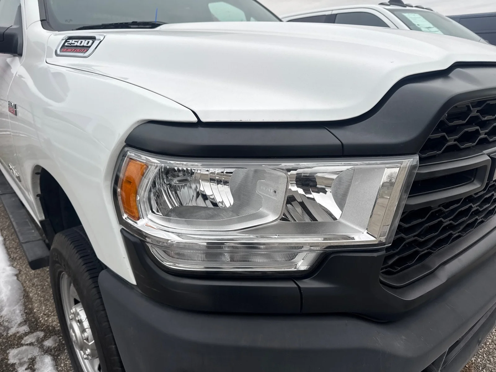 Used 2022 Bright White Clearcoat Ram Tradesman 4X4 CREW CAB 6