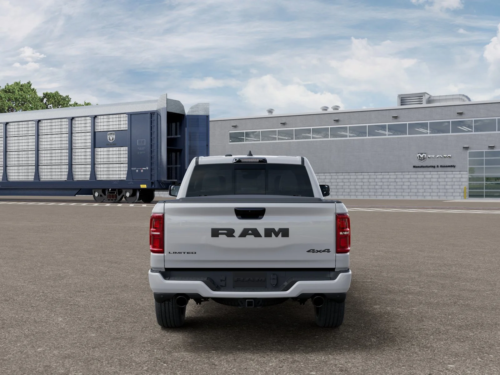 New 2026 Bright White Clear-Coat Exterior Paint RAM Limited image 8