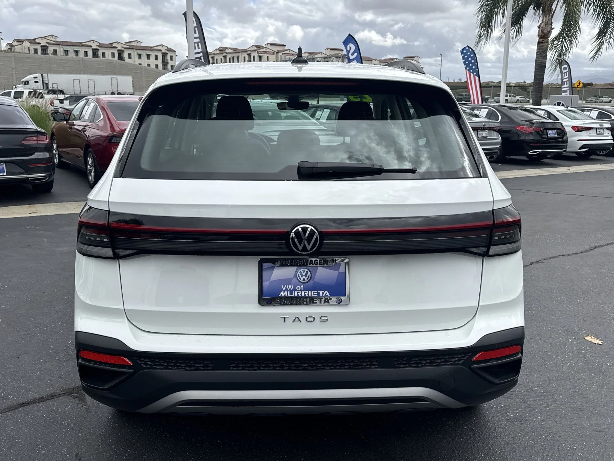 Certified Used 2025 Pure White Volkswagen S image 7