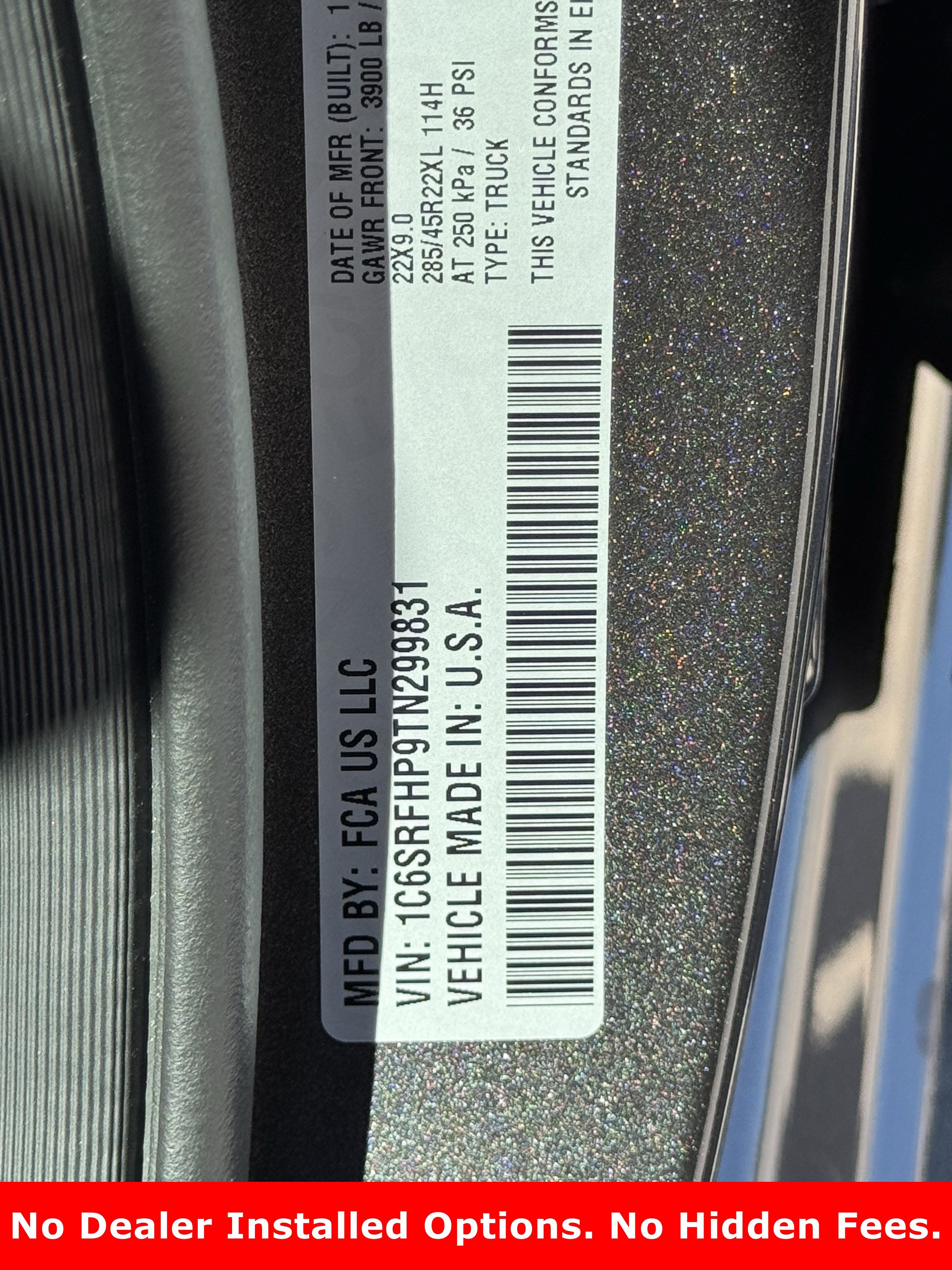 New 2026 Granite Crystal Metallic Clearcoat RAM Limited image 22