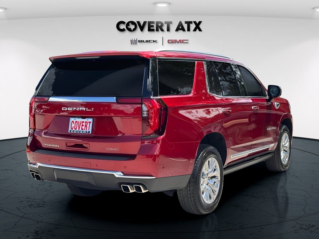 Used 2025 Volcanic Red Tintcoat GMC Denali image 6