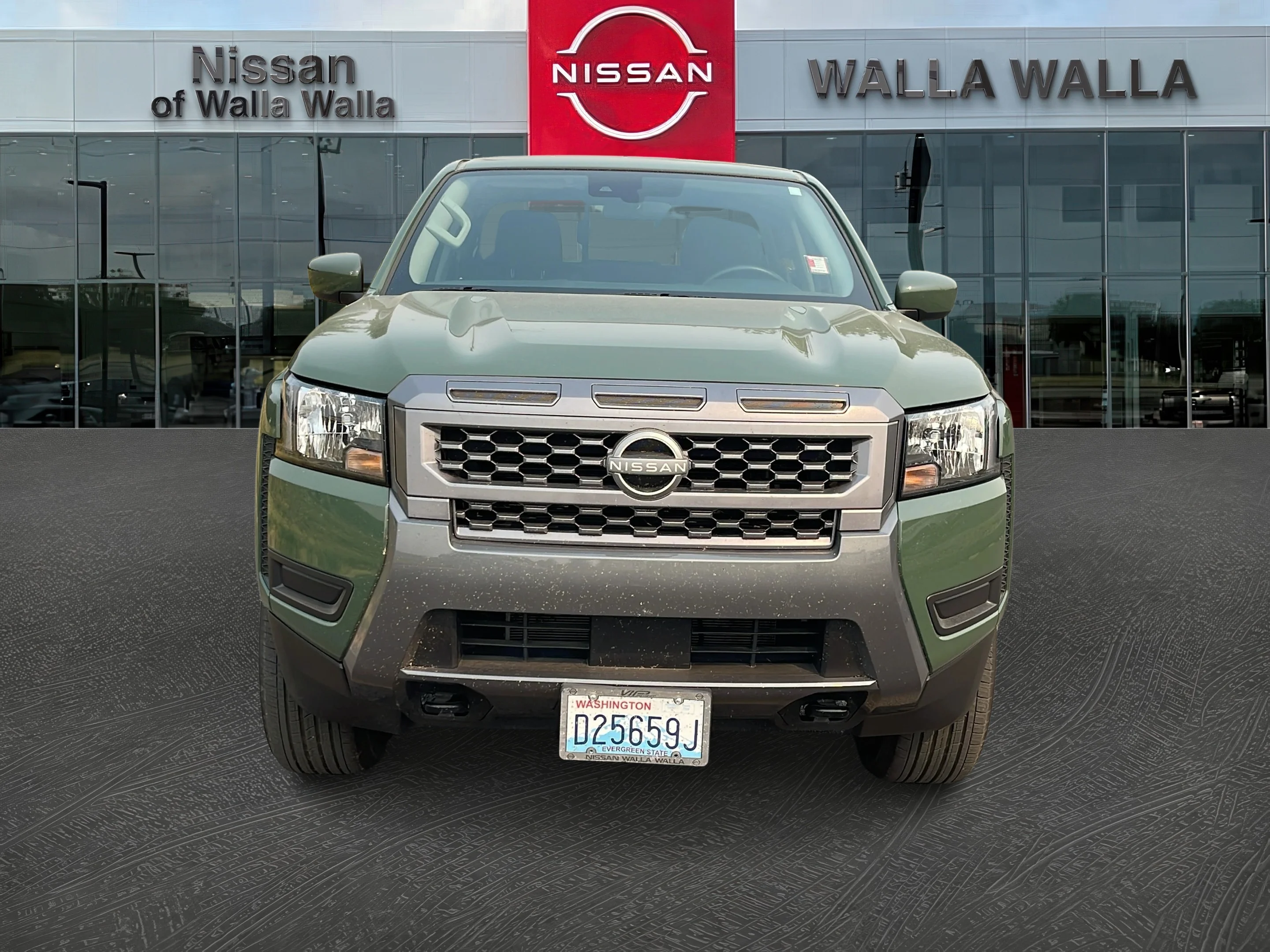 Used 2025 Tactical Green Metallic Nissan SV image 2
