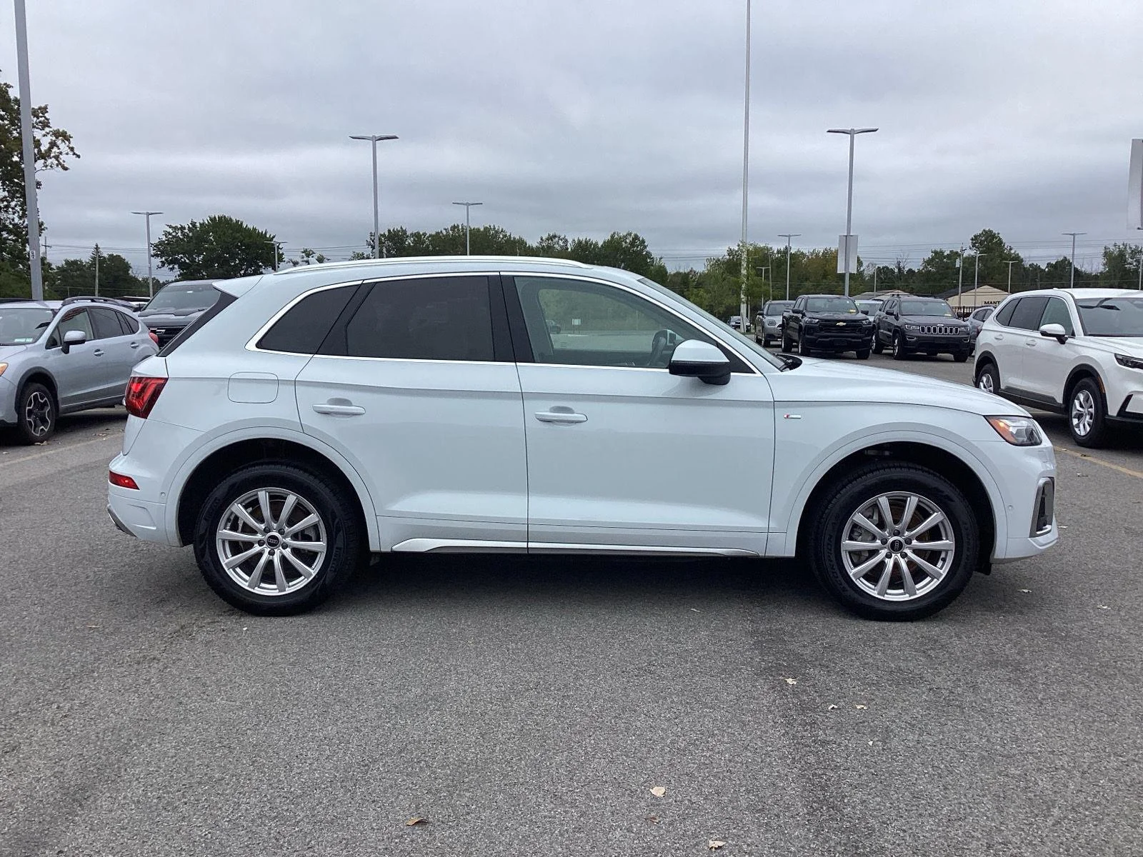 Used 2024 Glacier White Metallic Audi S line Prestige image 10