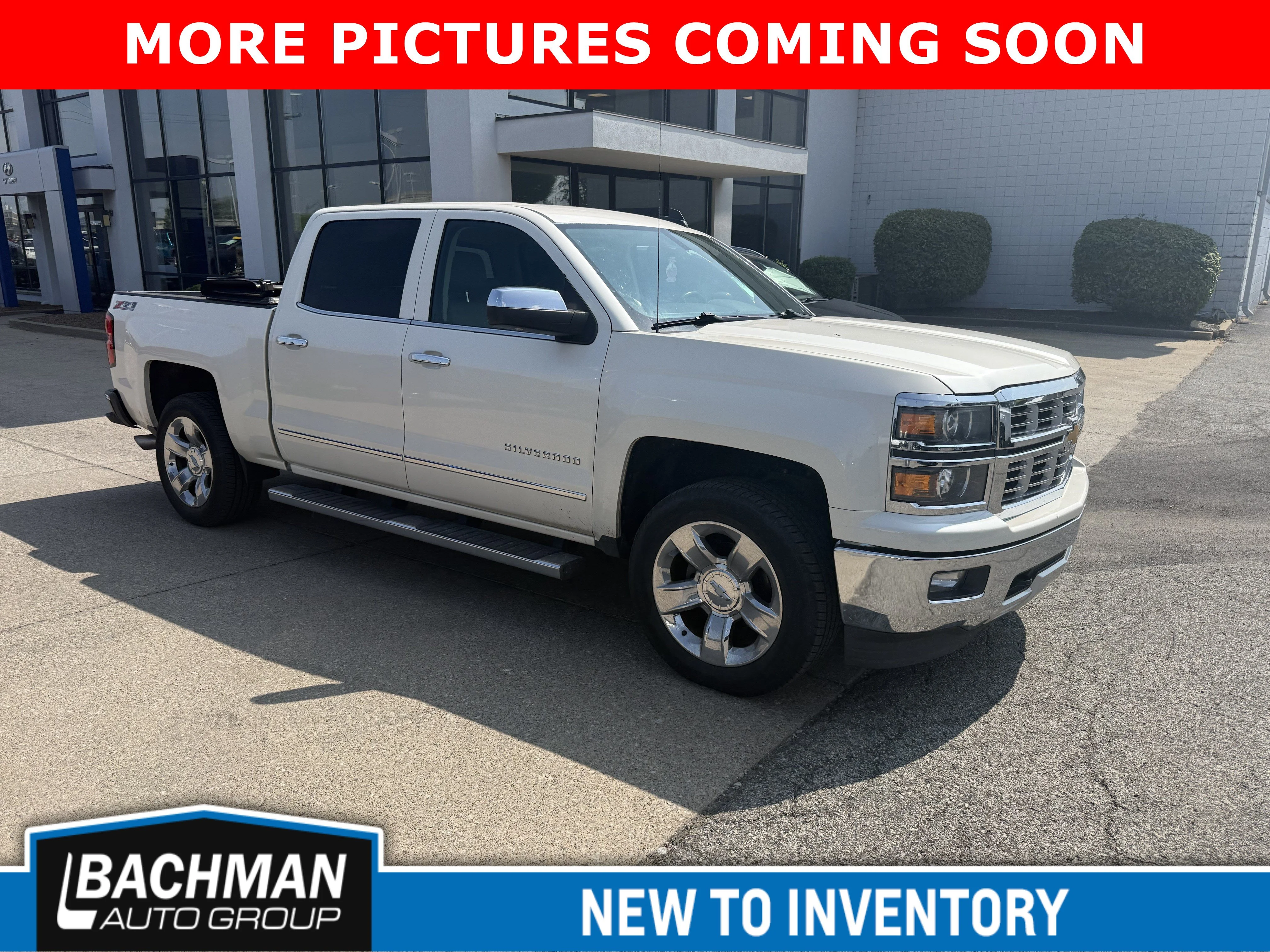 Used 2015 White Diamond Tricoat Chevrolet LTZ image 2