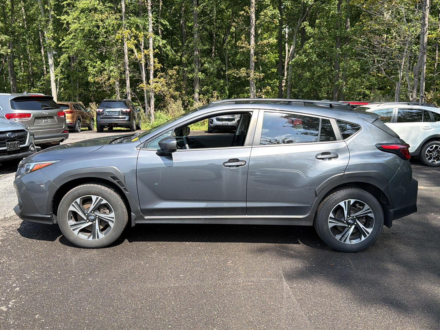 Used 2024 Magnetite Gray Metallic Subaru Premium image 11