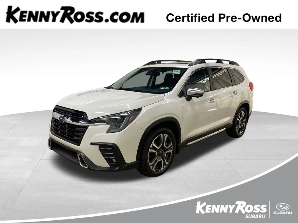 Certified Used 2023 White Subaru Touring image 1