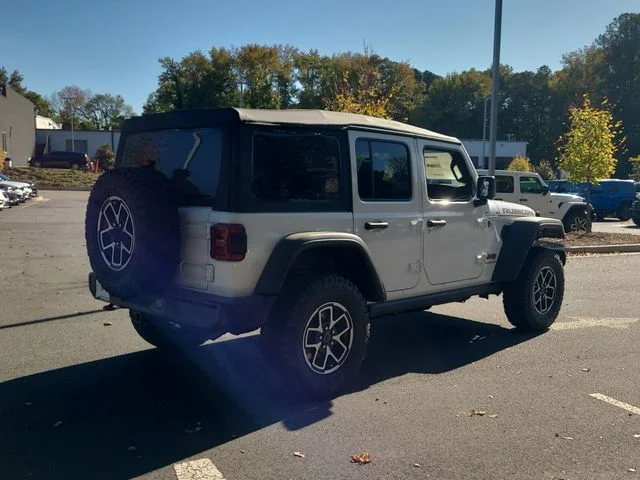 New 2026 Bright White Clearcoat Jeep Rubicon image 3