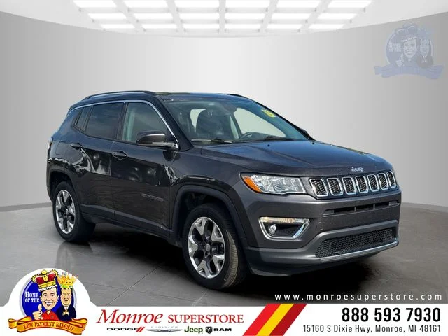 Certified Used 2019 Gray Jeep Limited image 1