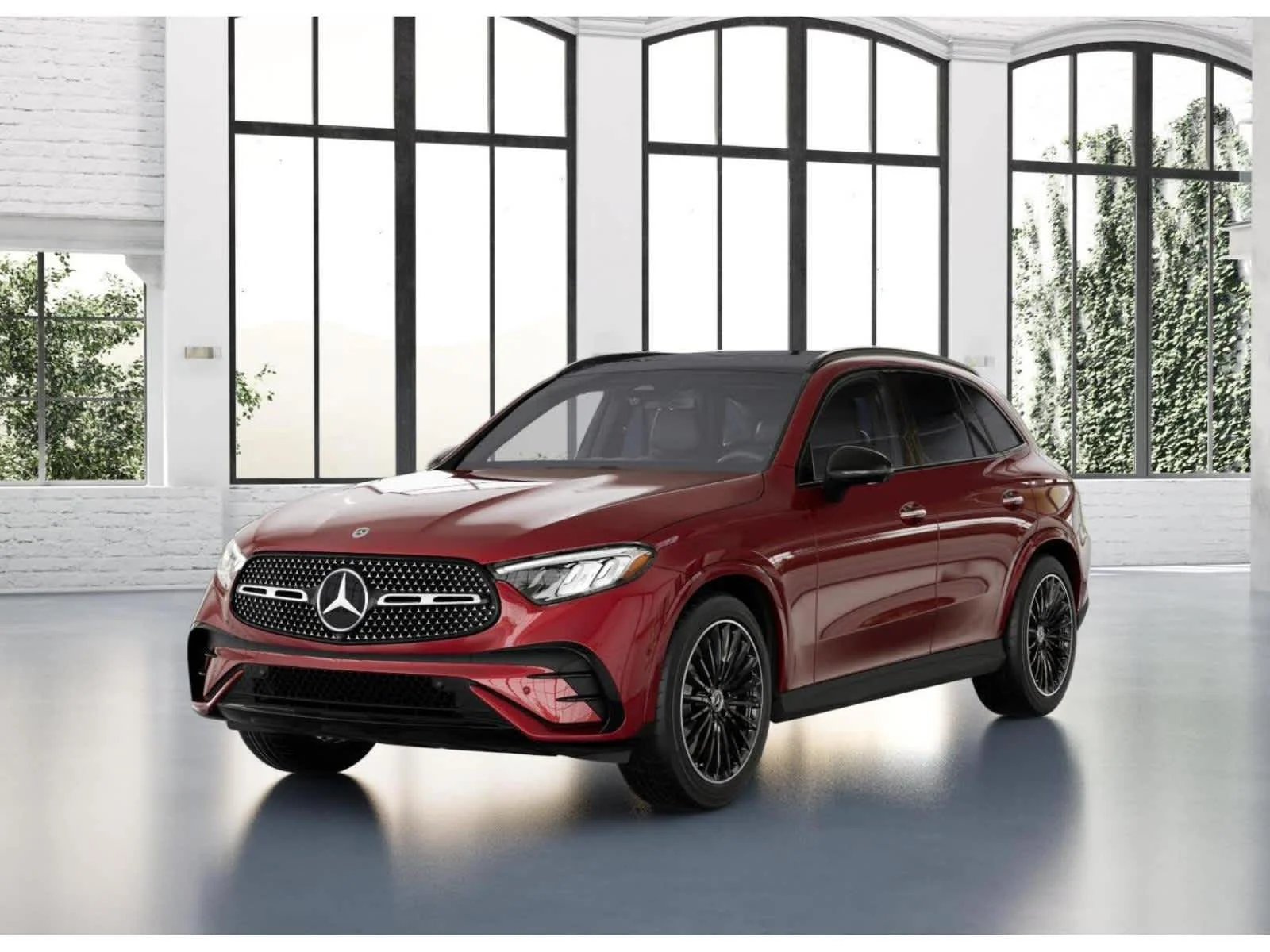 New 2026 MANUFAKTUR Patagonia Red Metallic Mercedes-Benz GLC 300 image 39