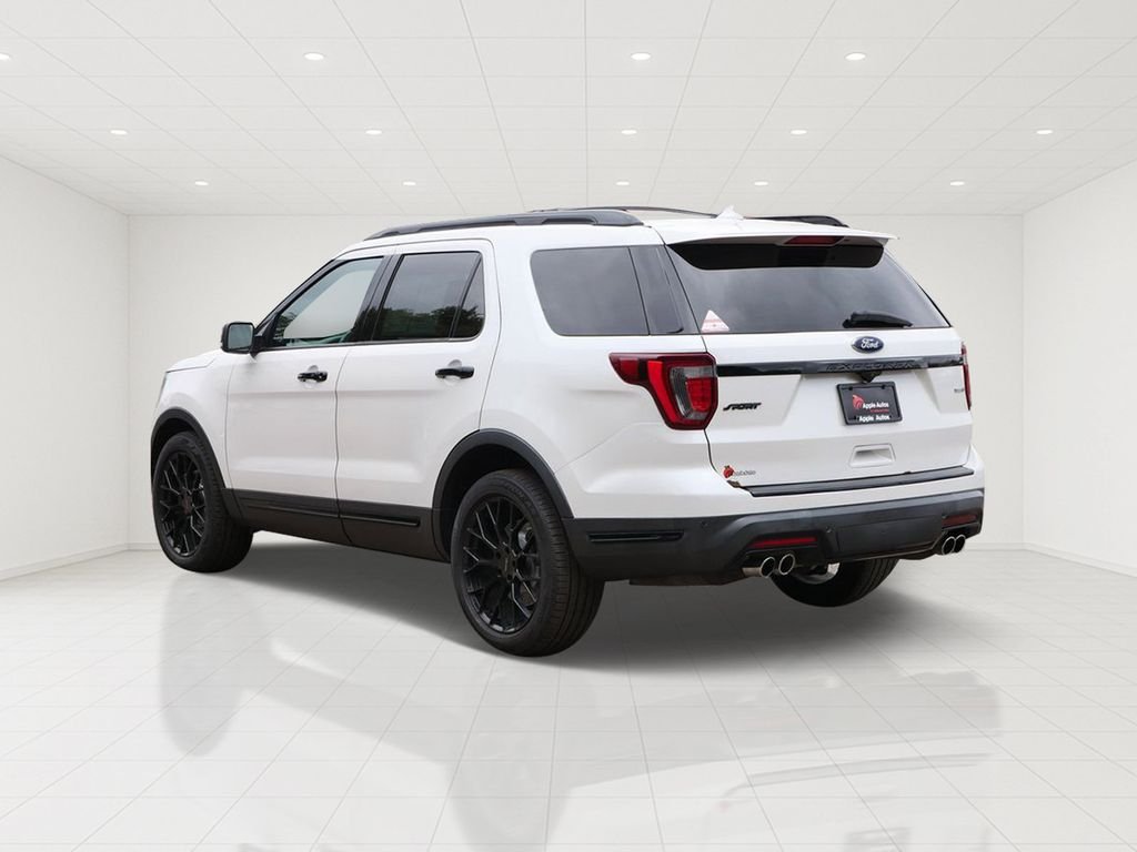 Certified Used 2018 White Ford Sport image 4