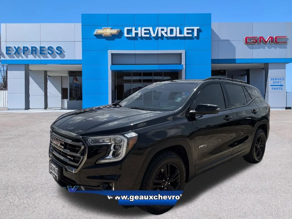 Used 2023 Black GMC AT4 image 2