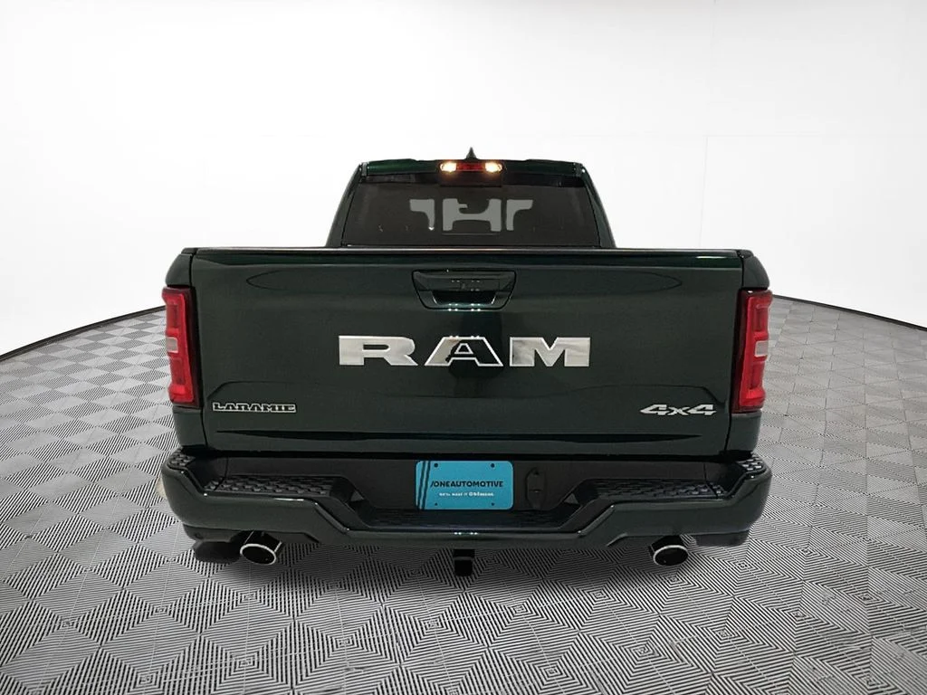 New 2026 Serrano-Green Metallic Exterior Paint RAM Laramie image 10