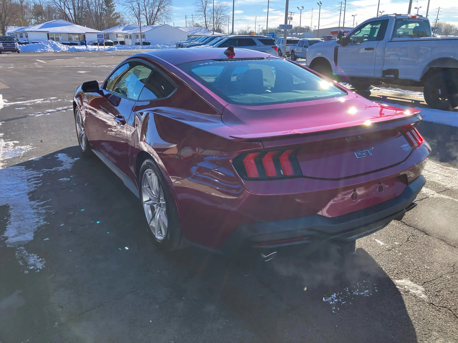New 2026 Molten Magenta Metallic Tinted Clearcoat Ford GT Premium Fastback image 16