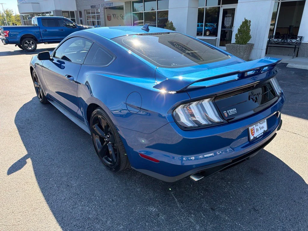 Used 2023 Atlas Blue Metallic Ford EcoBoost Premium image 3