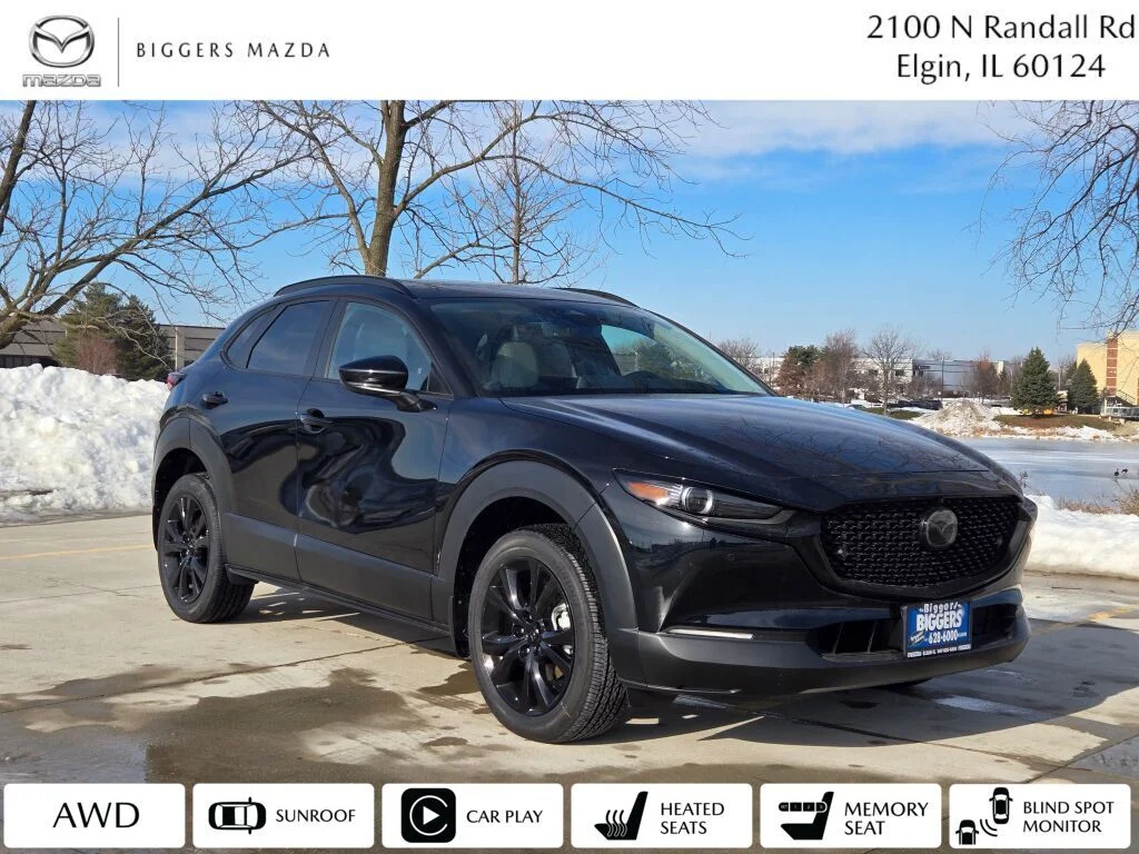 New 2026 Jet Black Mica Mazda 2.5 Turbo Aire Edition AWD image 1