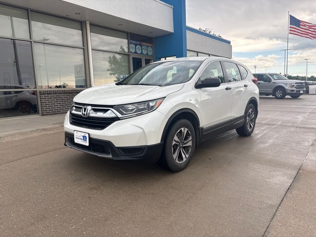 Used 2018 White Diamond Pearl Honda LX image 1