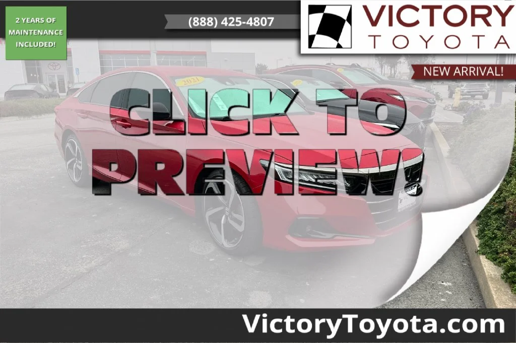 Used 2021 Radiant Red Metallic Honda Sport image 1