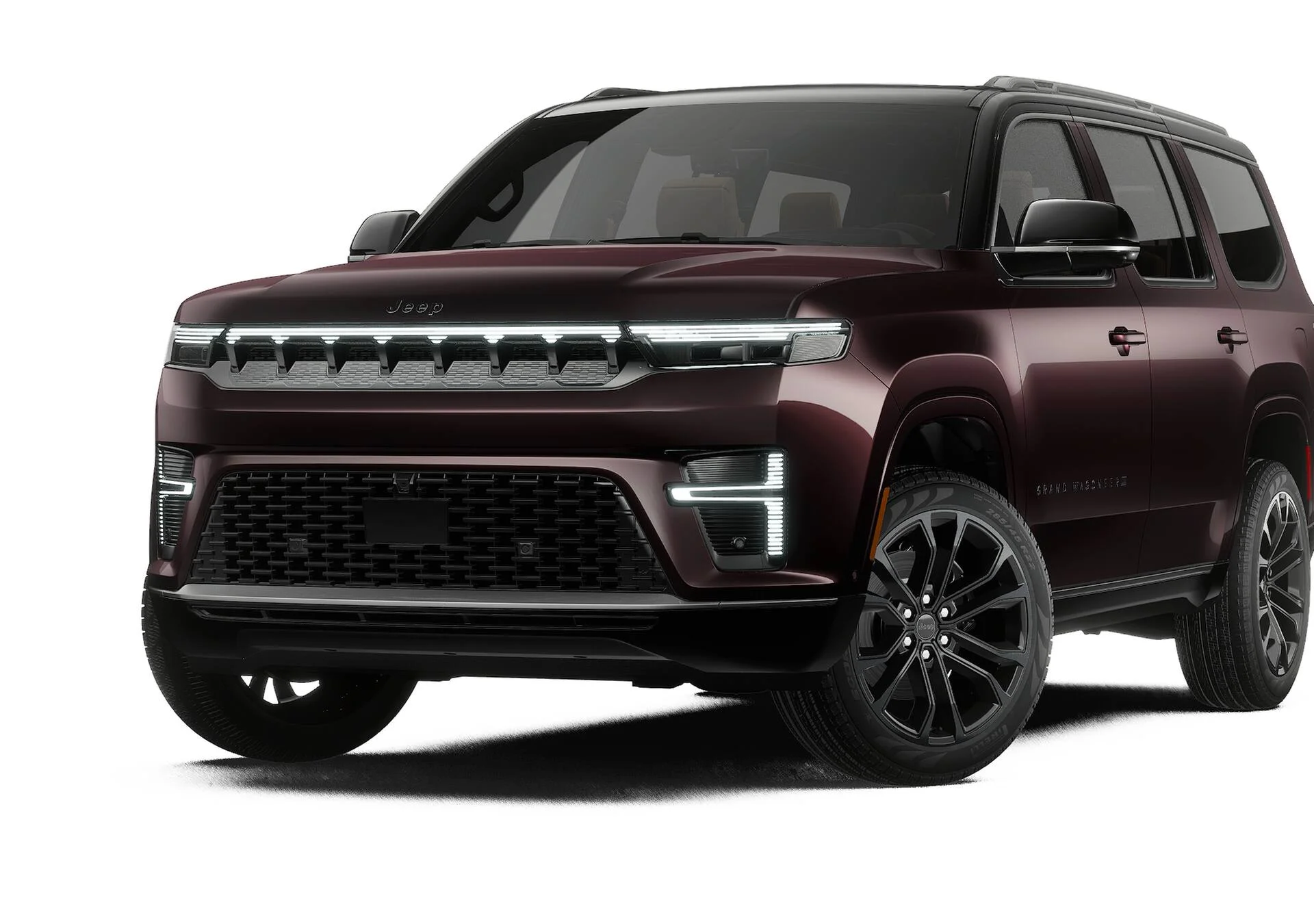 New 2027 Ember Pearl-Coat Paint Jeep Grand Wagoneer image 1