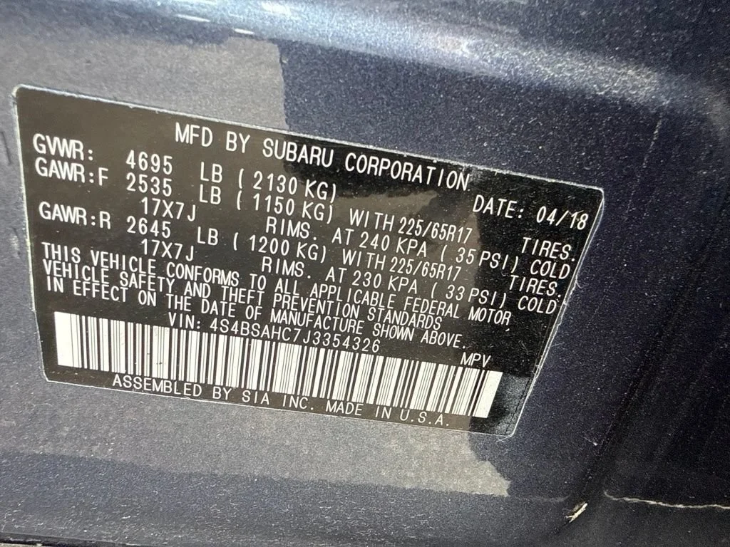 Used 2018 Twilight Blue Metallic Subaru 2.5i Premium image 33
