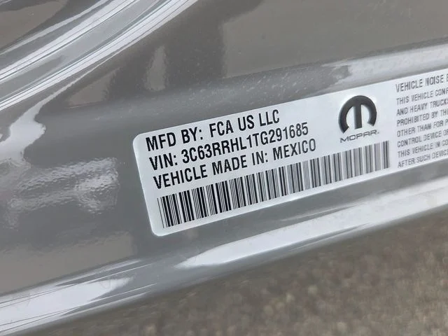 New 2026 Ceramic Gray Clear-Coat Exterior Paint RAM Big Horn image 7