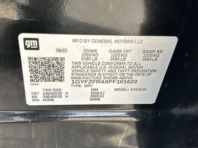 Certified Used 2023 Black Cadillac Sport image 18