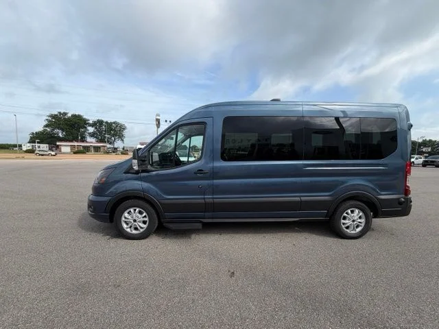 New 2026 Blue Metallic Ford Passenger Van XLT image 7