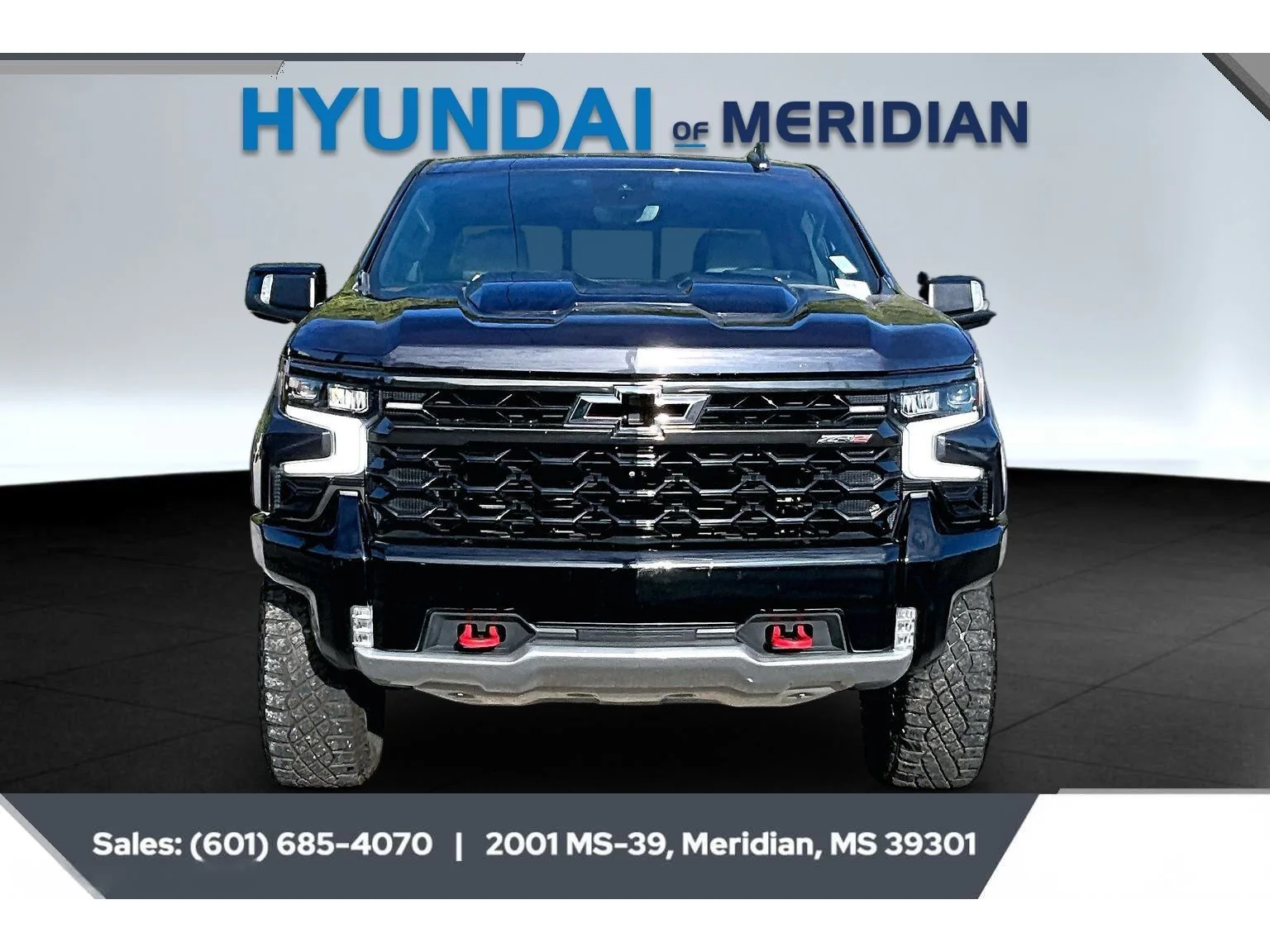 Used 2023 DARK ASH METALLIC Chevrolet ZR2 image 3