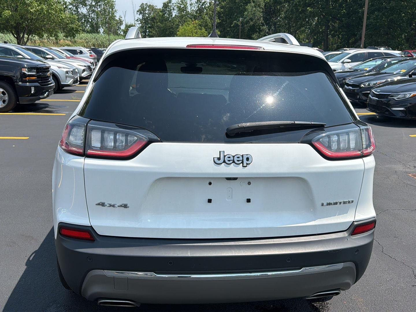 Used 2020 Bright White Clearcoat Jeep Limited image 5